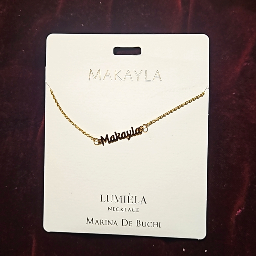 LUMIÈLA Necklace, Marina De Buchi - Makayla